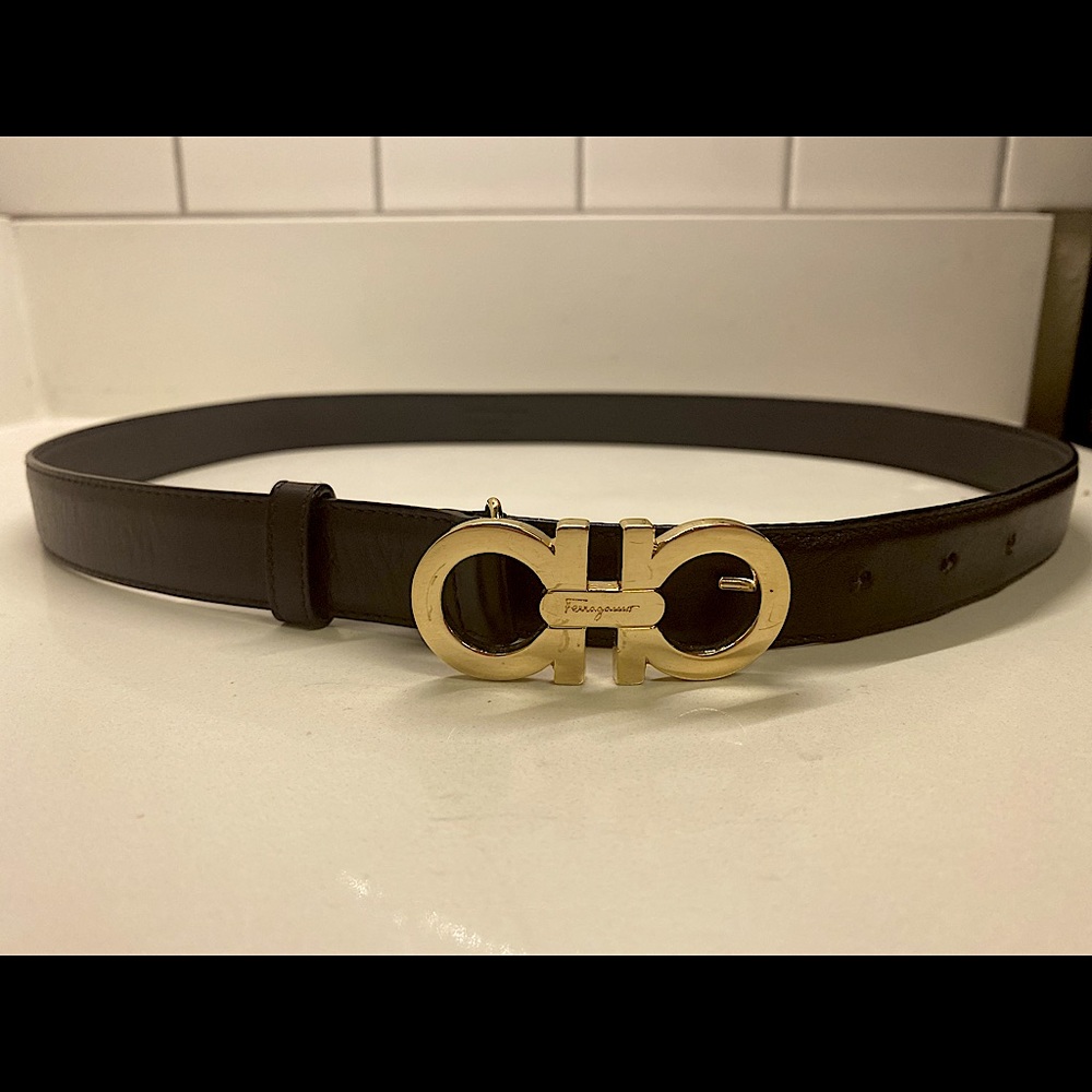 Salvatore Ferragamo Belt // Mocha
